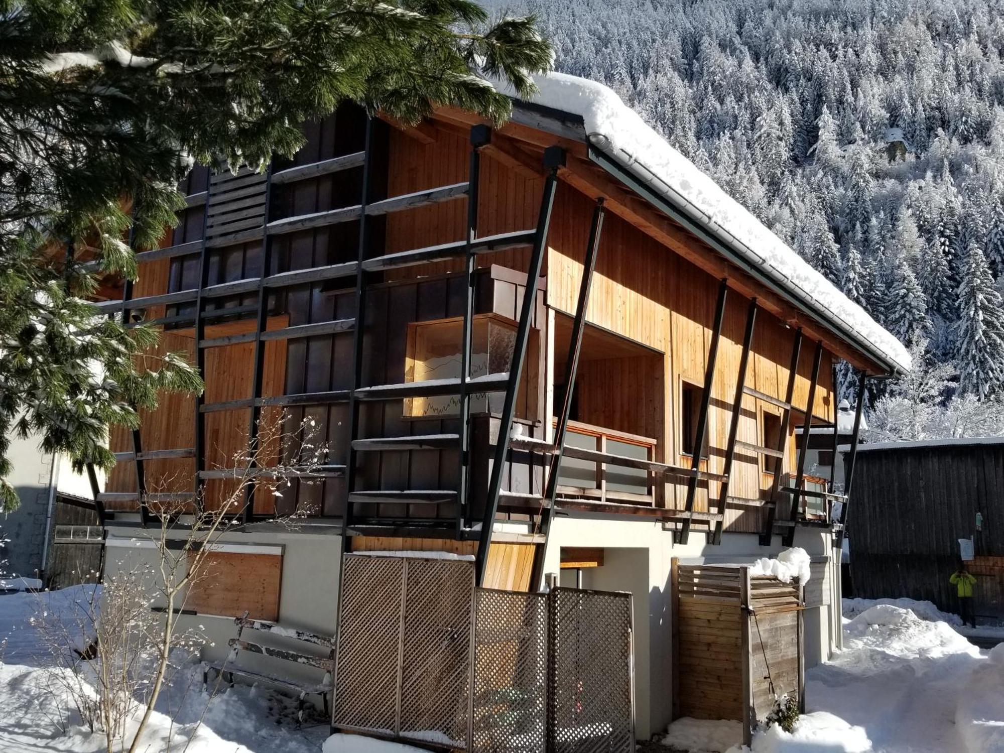 Chalet Walser A Vallorcine 13 Kms Chamonix France エクステリア 写真
