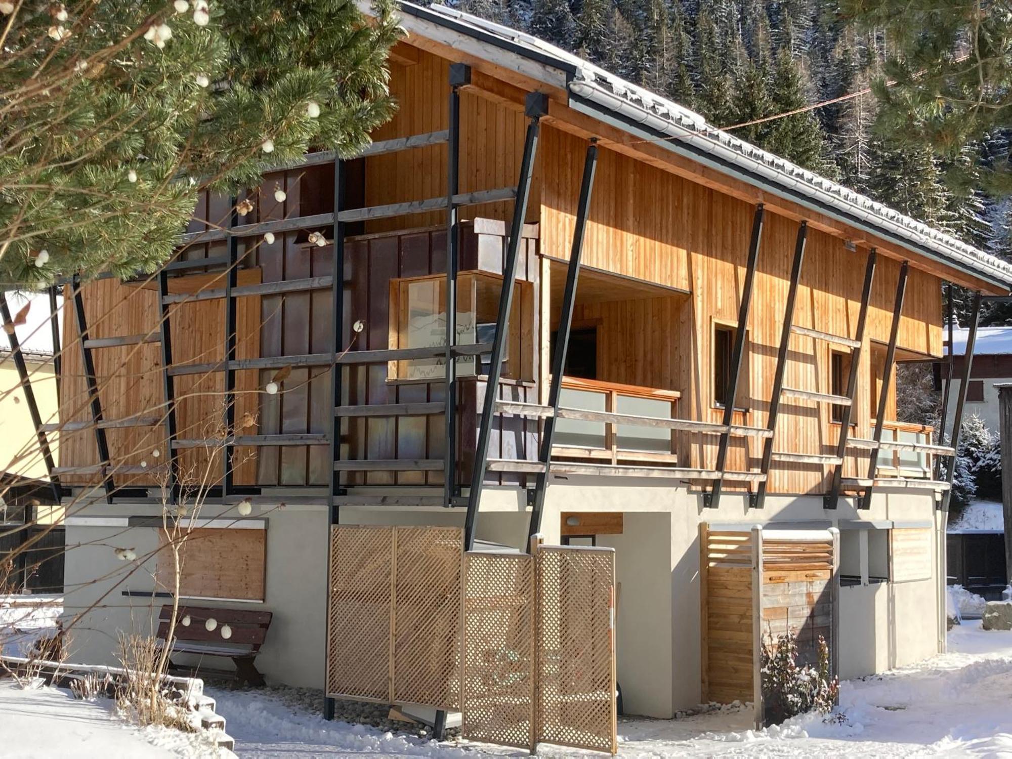 Chalet Walser A Vallorcine 13 Kms Chamonix France エクステリア 写真