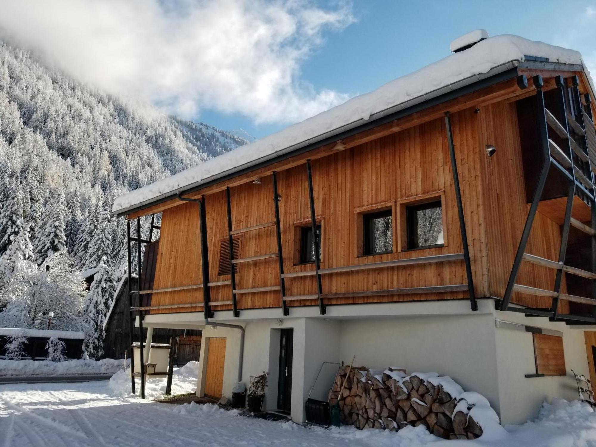 Chalet Walser A Vallorcine 13 Kms Chamonix France エクステリア 写真